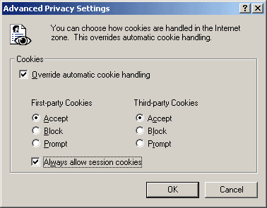 Advanced Privacy Settings