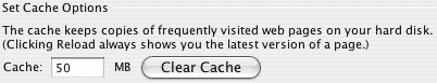Clear Cache