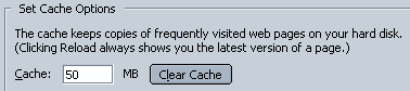 Clear Cache